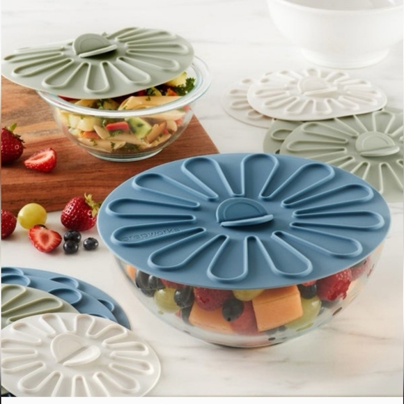 PrepWorks Multi-Function Silicone Lids, Set of 10, New - Picture 1 of 8